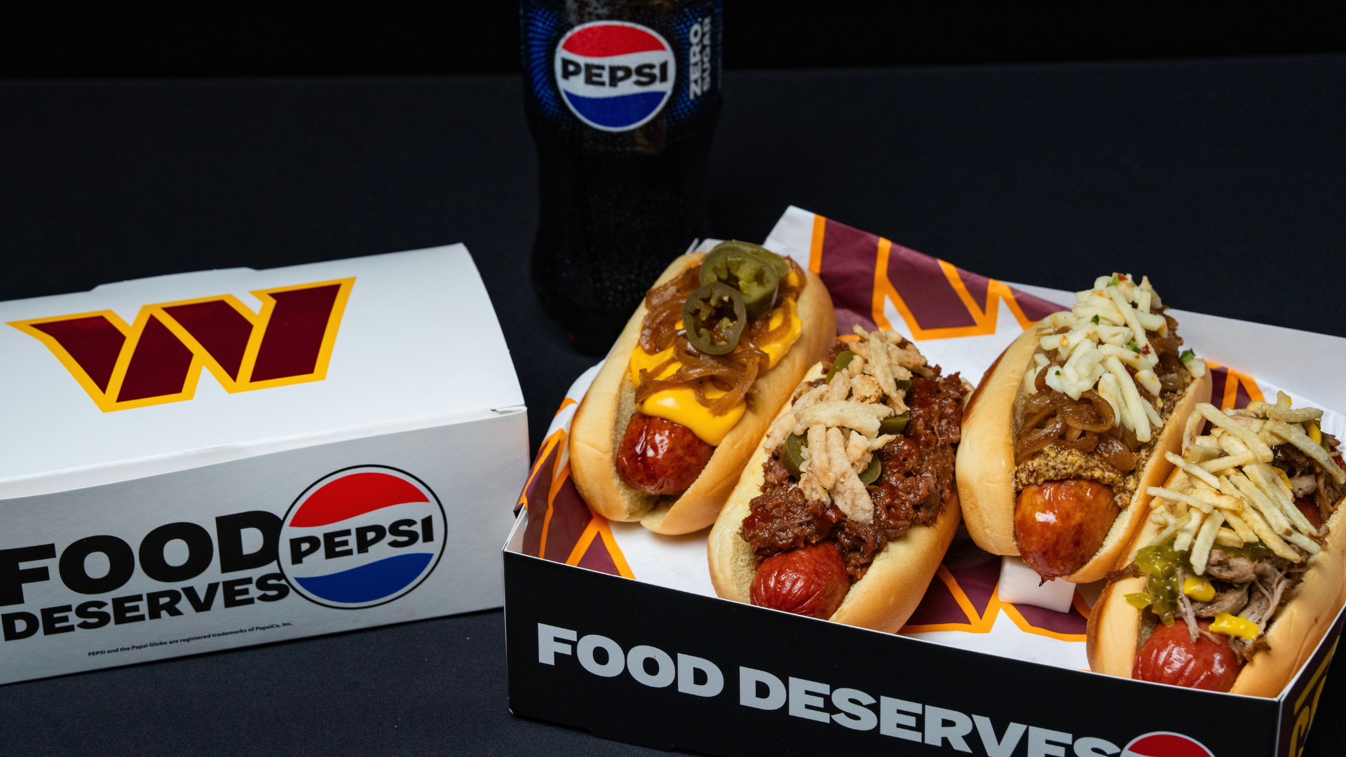 Washington Legends Hot Dogs