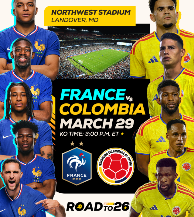 France vs. Colombia